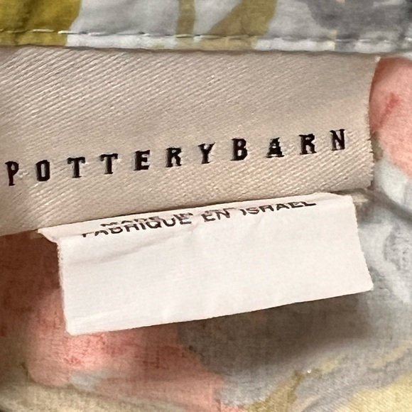 POTTERY BARN Duvet Cover AUDREY Floral Full/Queen With 2 Standard Shams - Picture 6 of 8